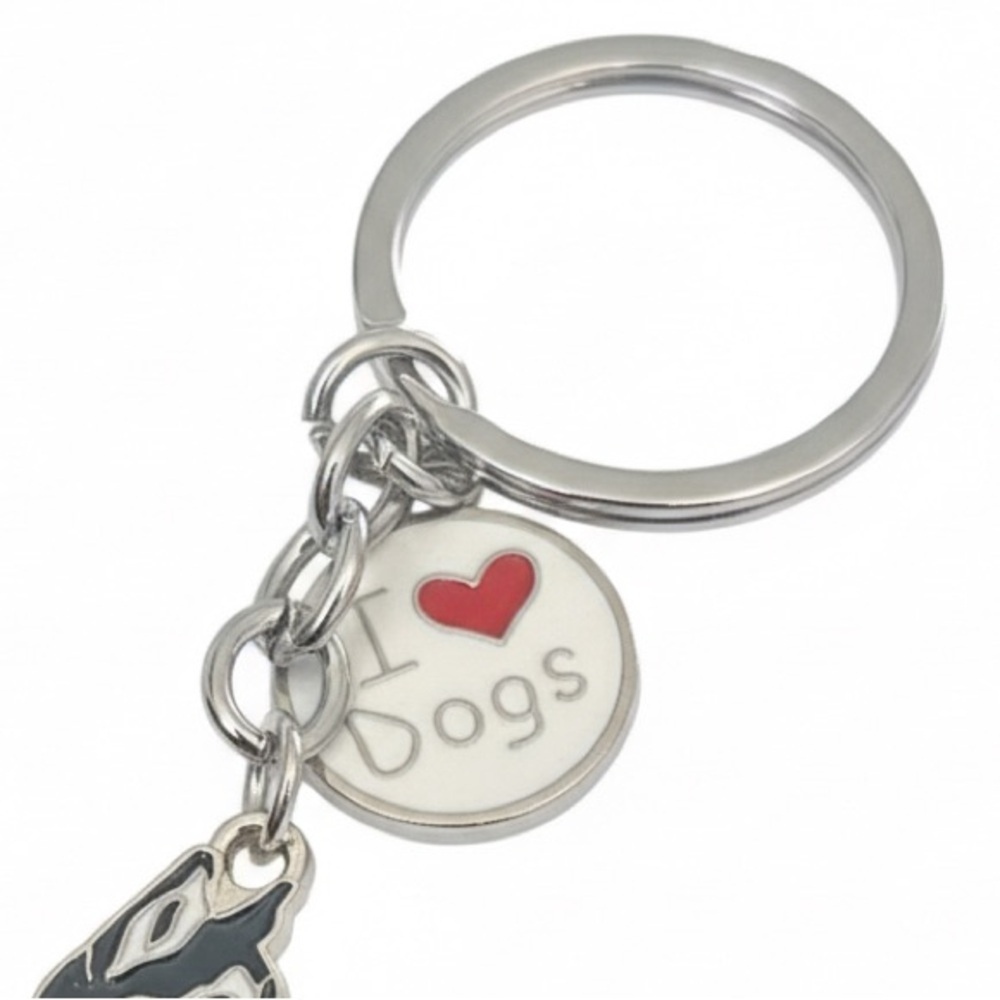 61# Siberian Husky Lovely Dog Keychain - Picture 5 of 7